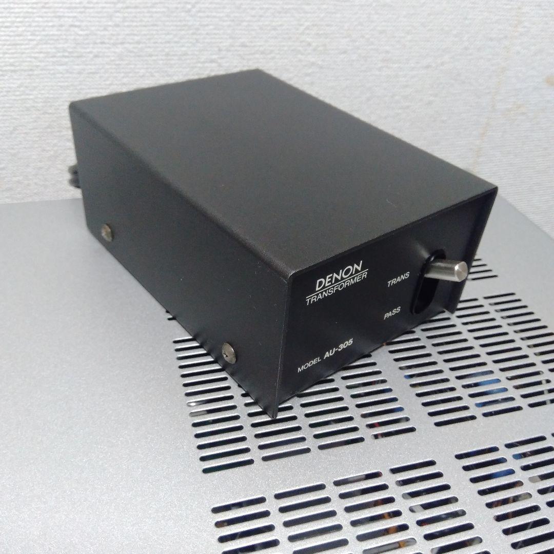デノン MC(DL-103等)カートリッジ用 昇圧トランス AU-305 良品