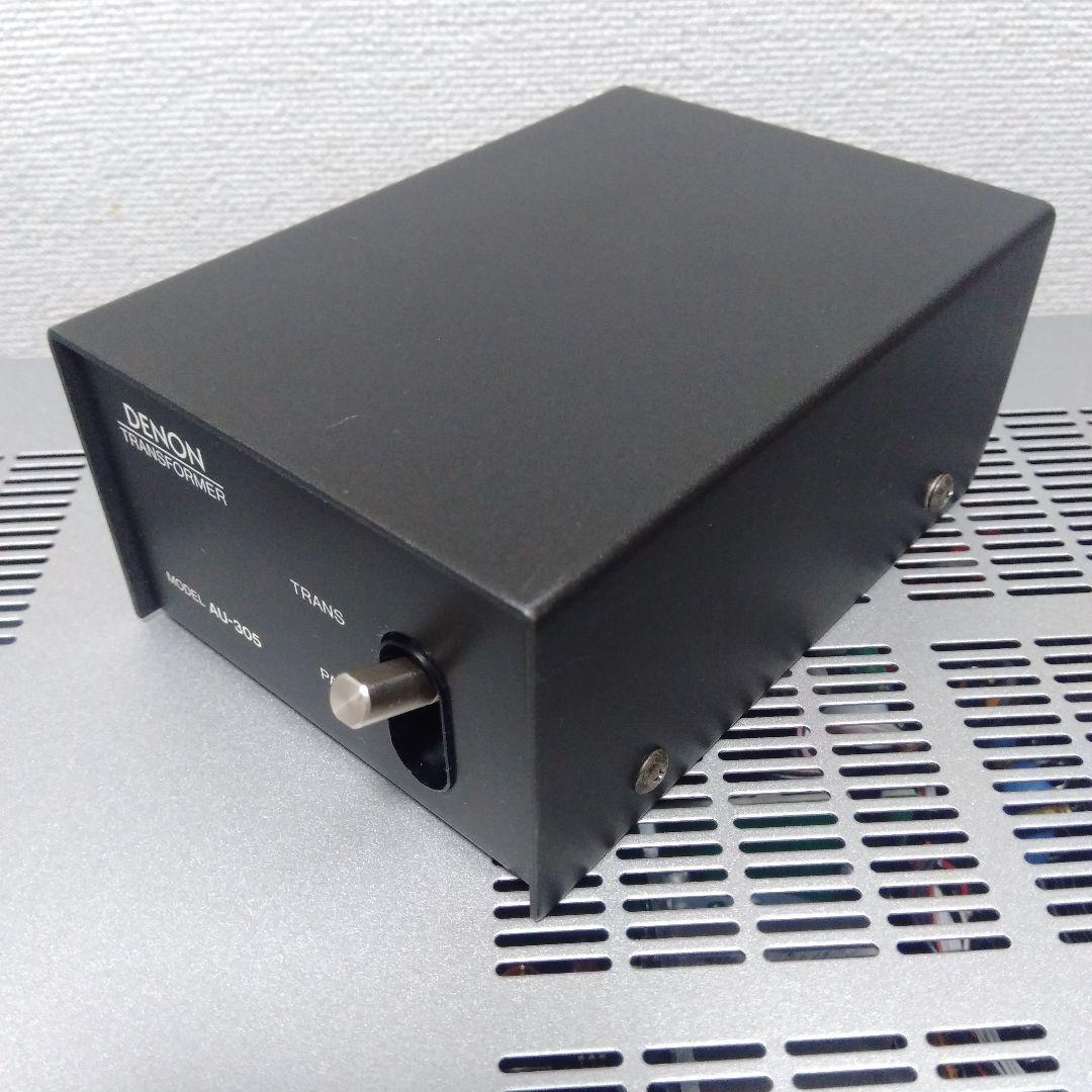 デノン MC(DL-103等)カートリッジ用 昇圧トランス AU-305 良品