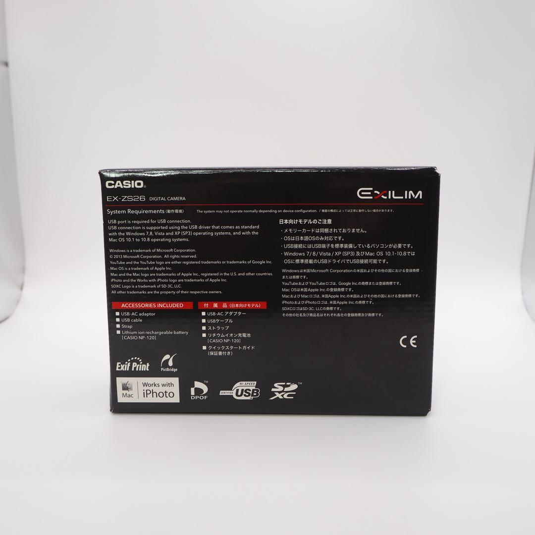 CASIO EX-ZS29 レッド　未使用