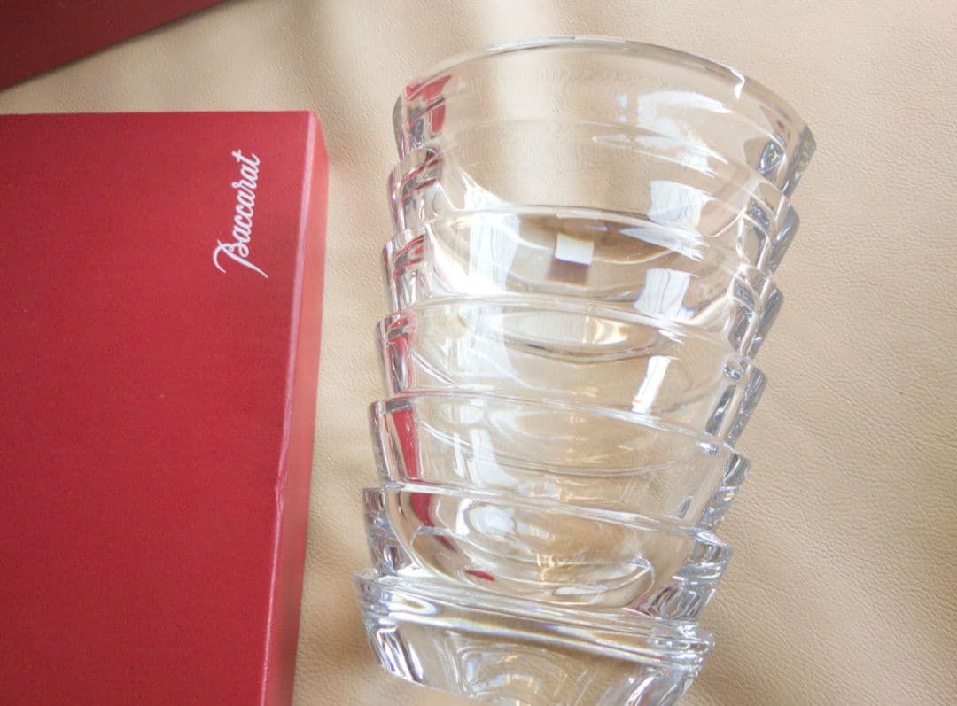 【未使用品】Baccarat バカラ 花瓶 上品なフラワーベース アルルカン
