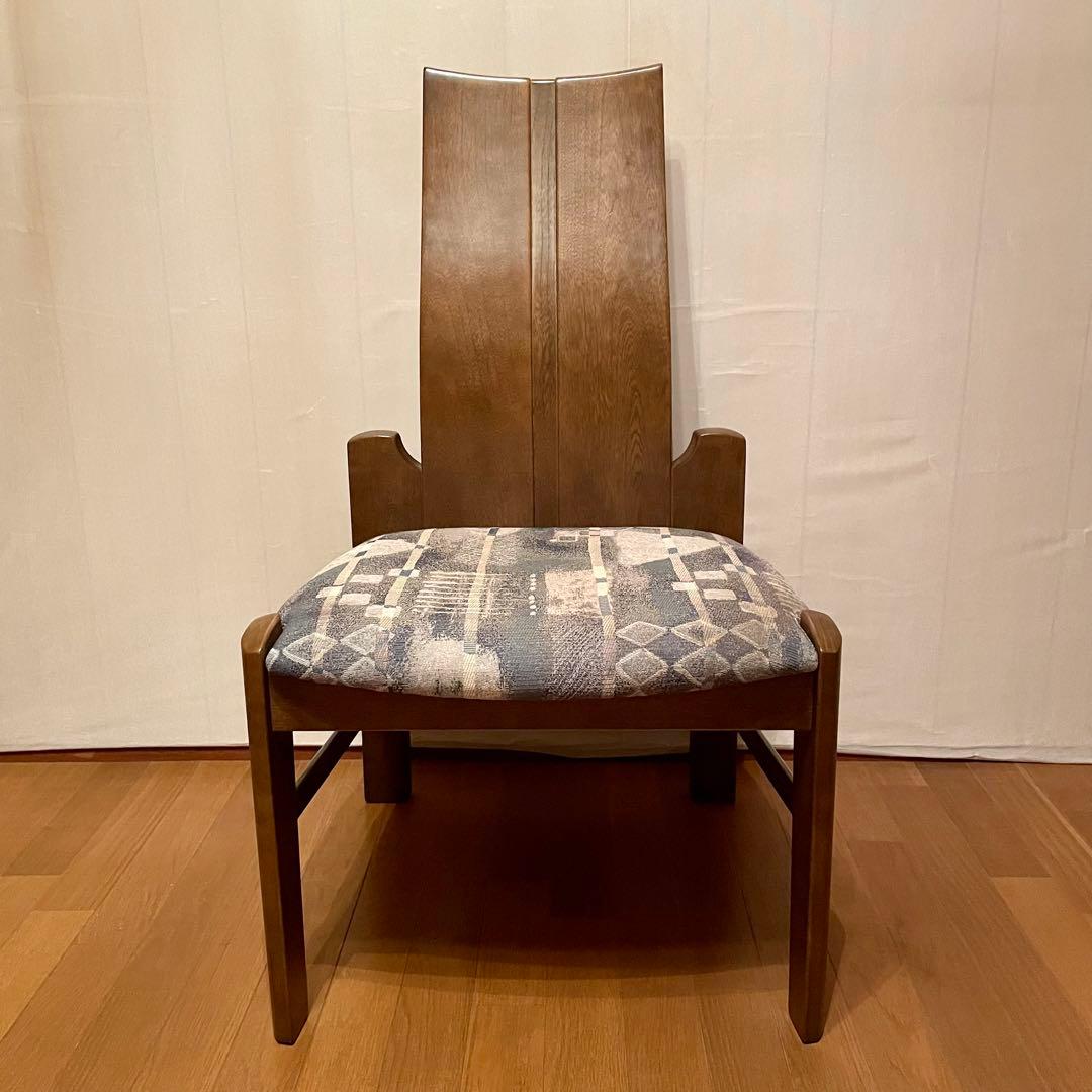 【karimoku】食堂椅子CT6255TP(2001年生産)No.1