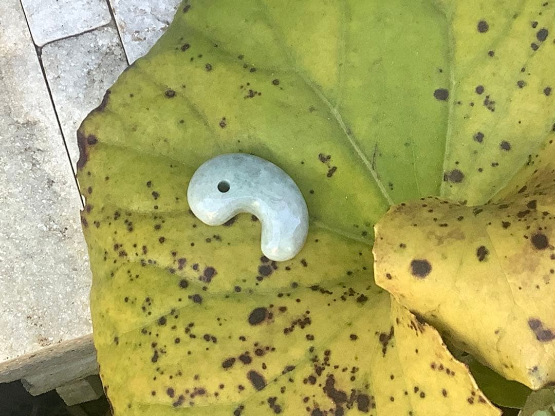 ✳激安‼️特別安価　糸魚川翡翠アイスジェイド*氷肌目　古代からのお守り　機械鑑定付