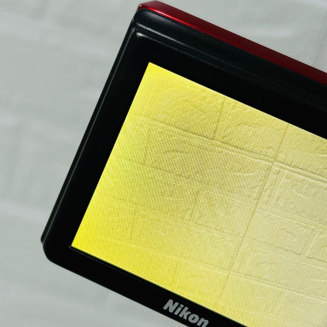 【極美品】Nikon COOLPIX S6300 レッド 赤 コンデジ