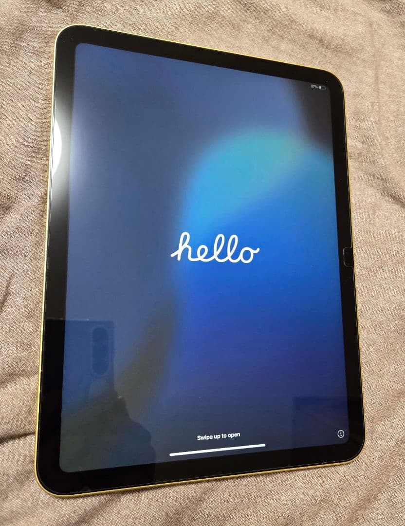 値下げしました✴美品✴ipad 第10世代　64GB Wifi イエロー