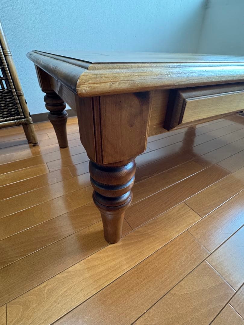 ☆アンティークナチュラルウッド センターテーブル