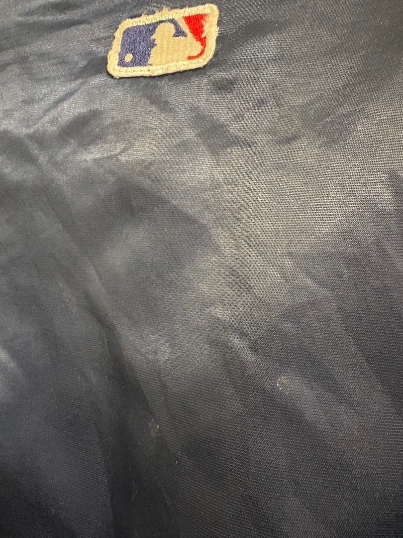 スターターMLBヤンキース刺繍スタジャン ネイビー　 レア2XL 90s