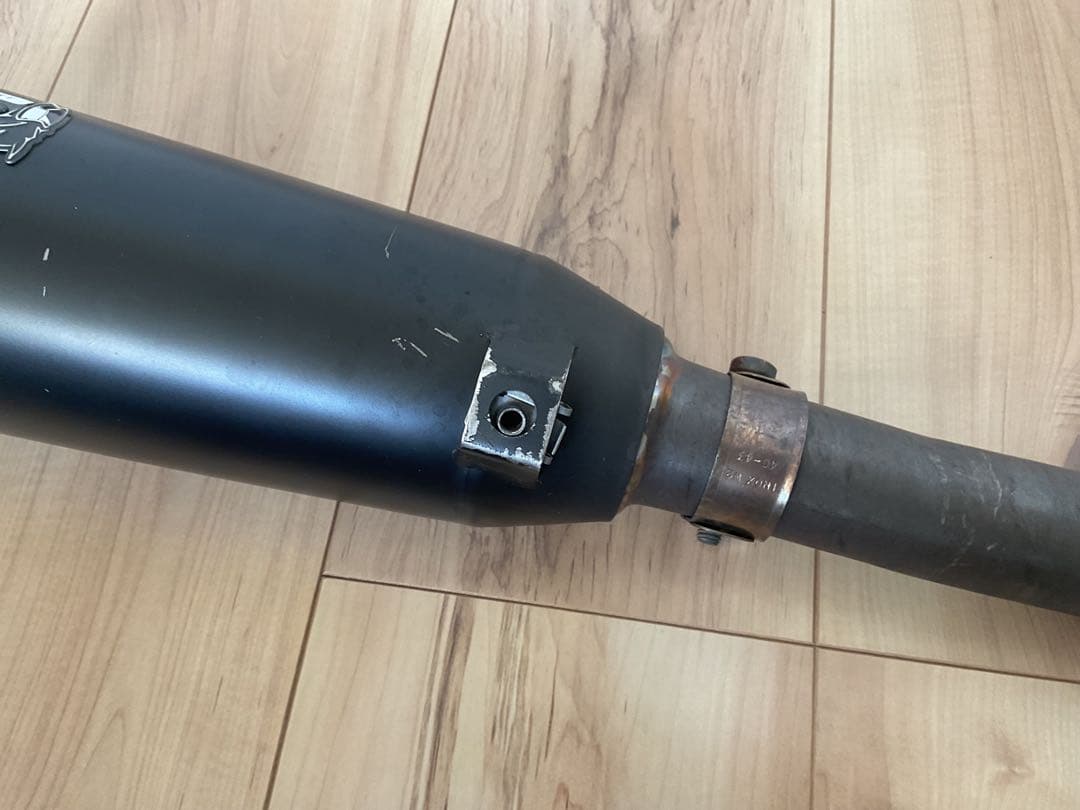 MIVV/ミブ/GHIBLI BLACKスリップオンマフラー/モトグッチ/V9