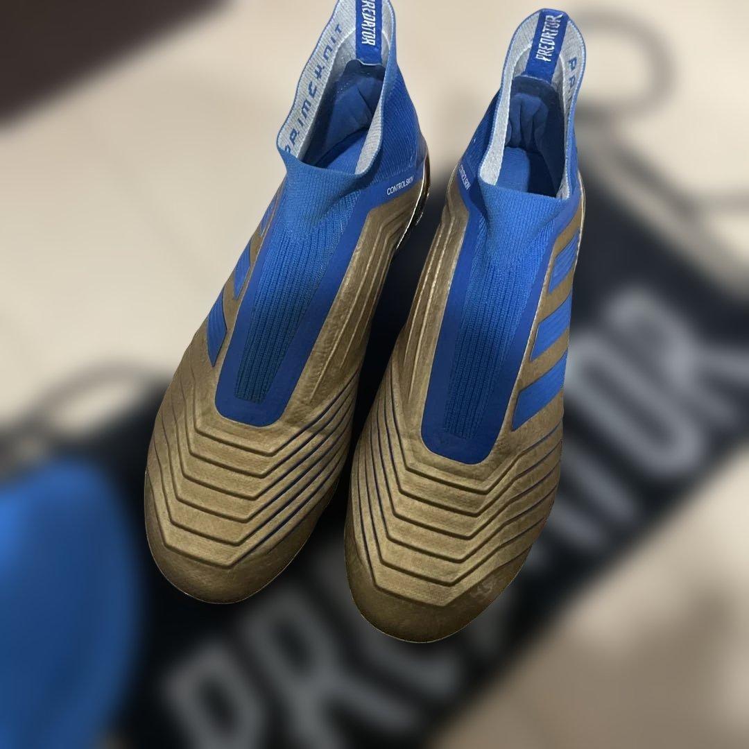 【限定】アディダス　プレデター 25.5cm 紐なし　サッカー　スパイク