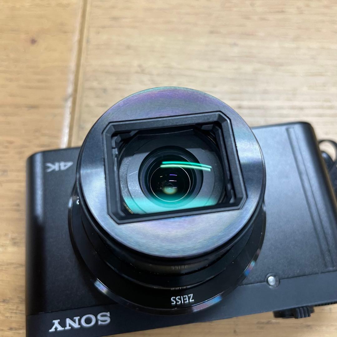 美品 動作品 SONY CyberShot DSC-WX800 ブラック カメラ
