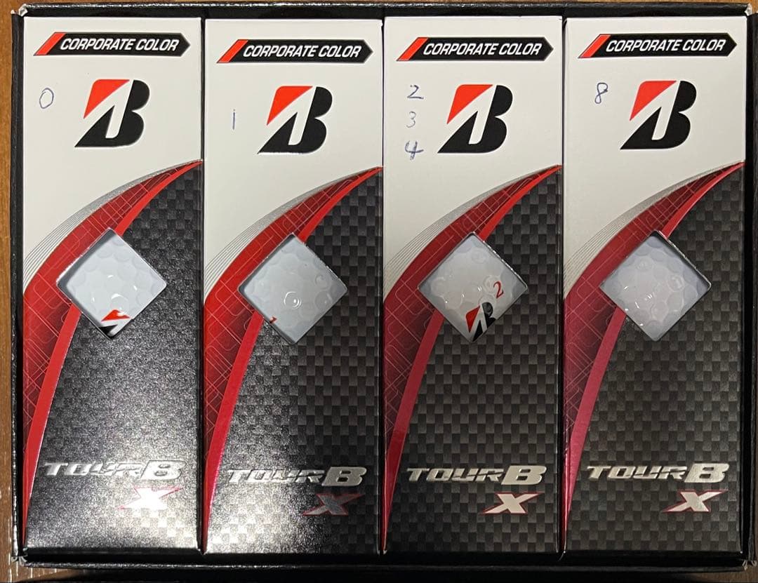 ブリヂストン TOUR B X ゴルフボール 2ダース 新品