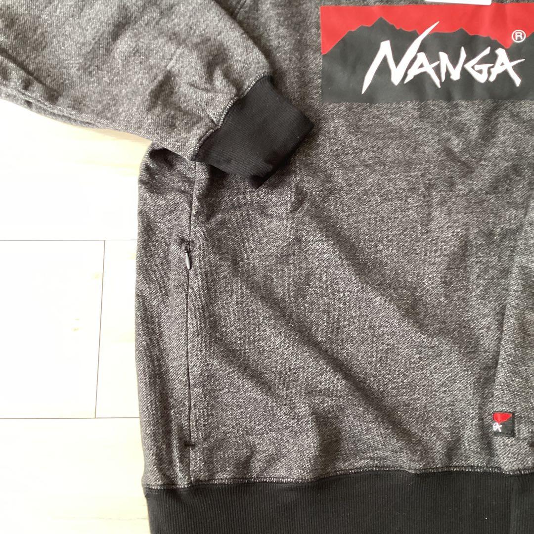 ナンガ　NANGA ECO HYBRID BOX LOGO SWEATSHIRT