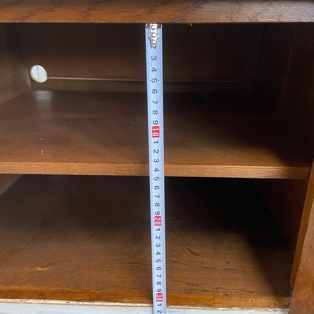 アンティーク　キャビネット　テレビボード　ホワイト