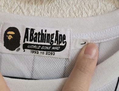 応援グッズ BAPE X CHIBA LOTTE MARINES - UNIFORM TEE