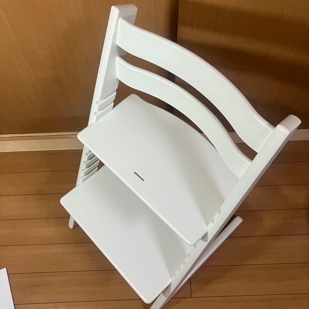 ストッケ　トリップトラップ TRIPP TRAPP ホワイト　No.7