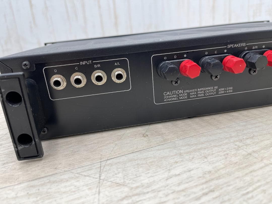 ヤマハ パワーアンプ P2040 4チャンネル 動作確認済 業務用 音響機器 2