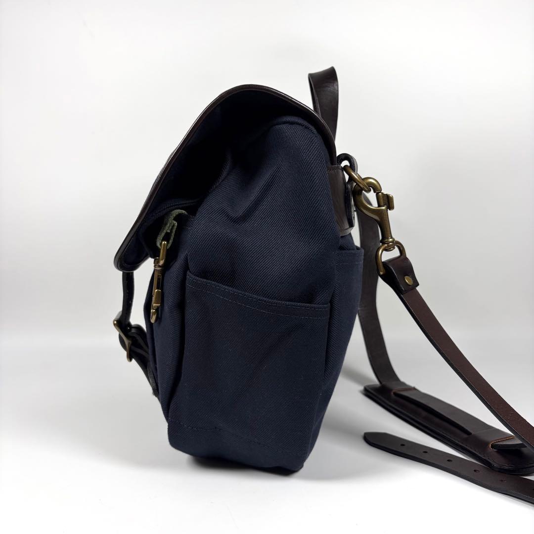 【美品】FILSON フィルソン フィールドバッグ Мサイズ ネイビー