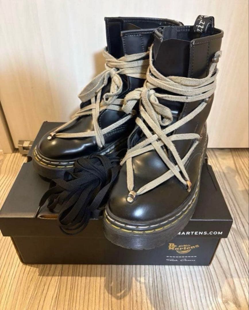 Rick Owens Dr.Martens dmxl リックマーチン ブーツ