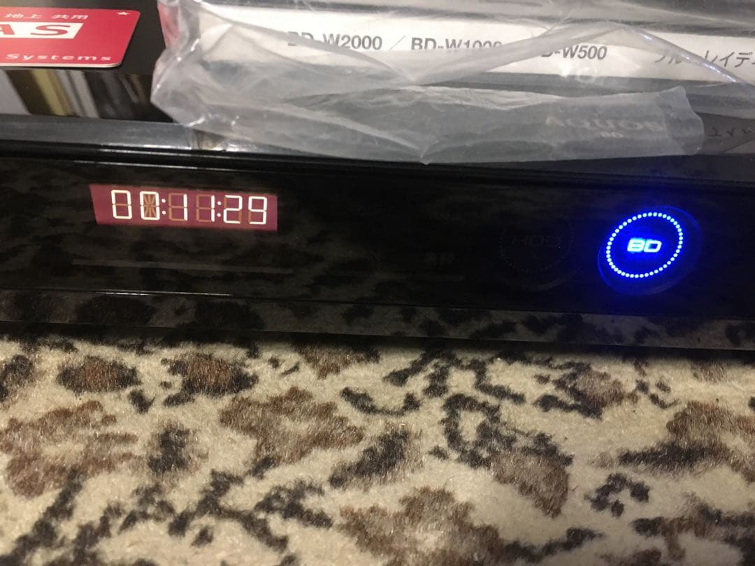 SHARP BD-W500 改HDD 1TB