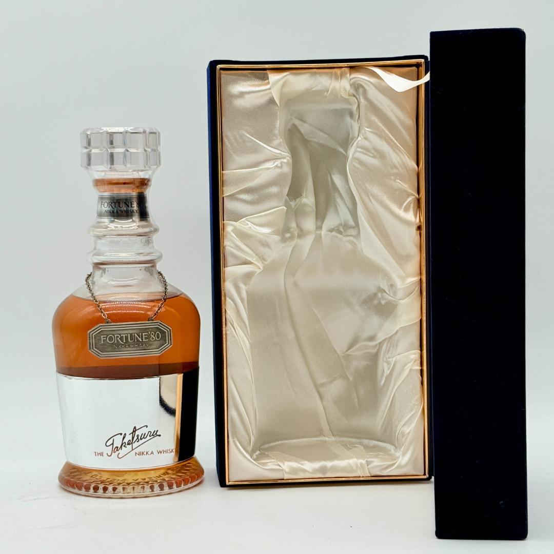 ⑦NIKKA FORTUNE'80 ウイスキー 専用ボックス付き