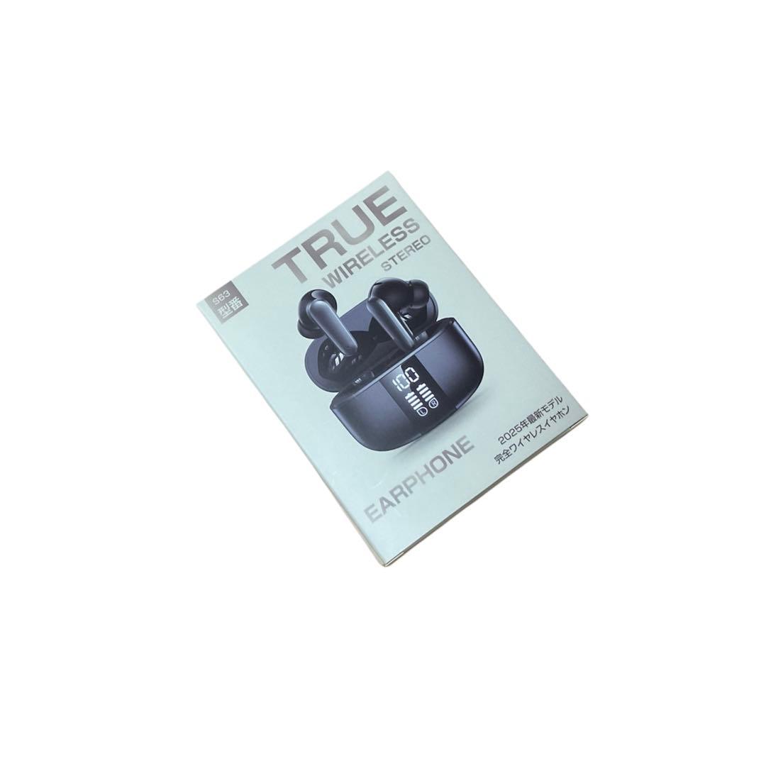 グリーン ワイヤレスイヤホン TRUE WIRELESS STEREO