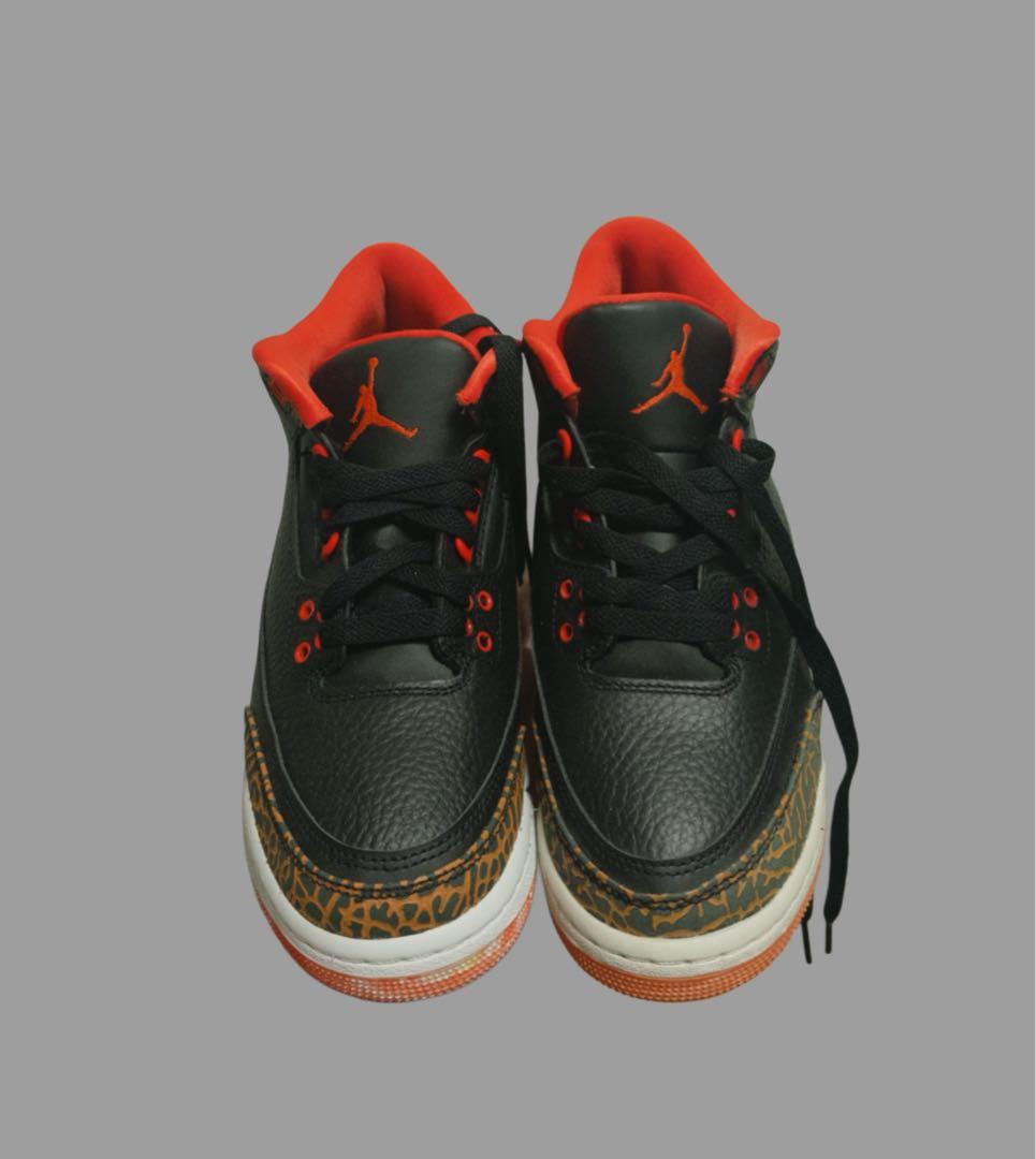 【新品】Jordan エアシューズ ブラック/オレンジ