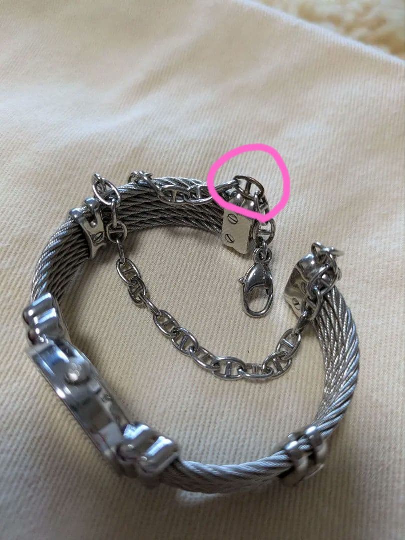 CHARRIOL シャリオール 　サントロペ　12Pダイヤ　ピンクシェル　腕時計