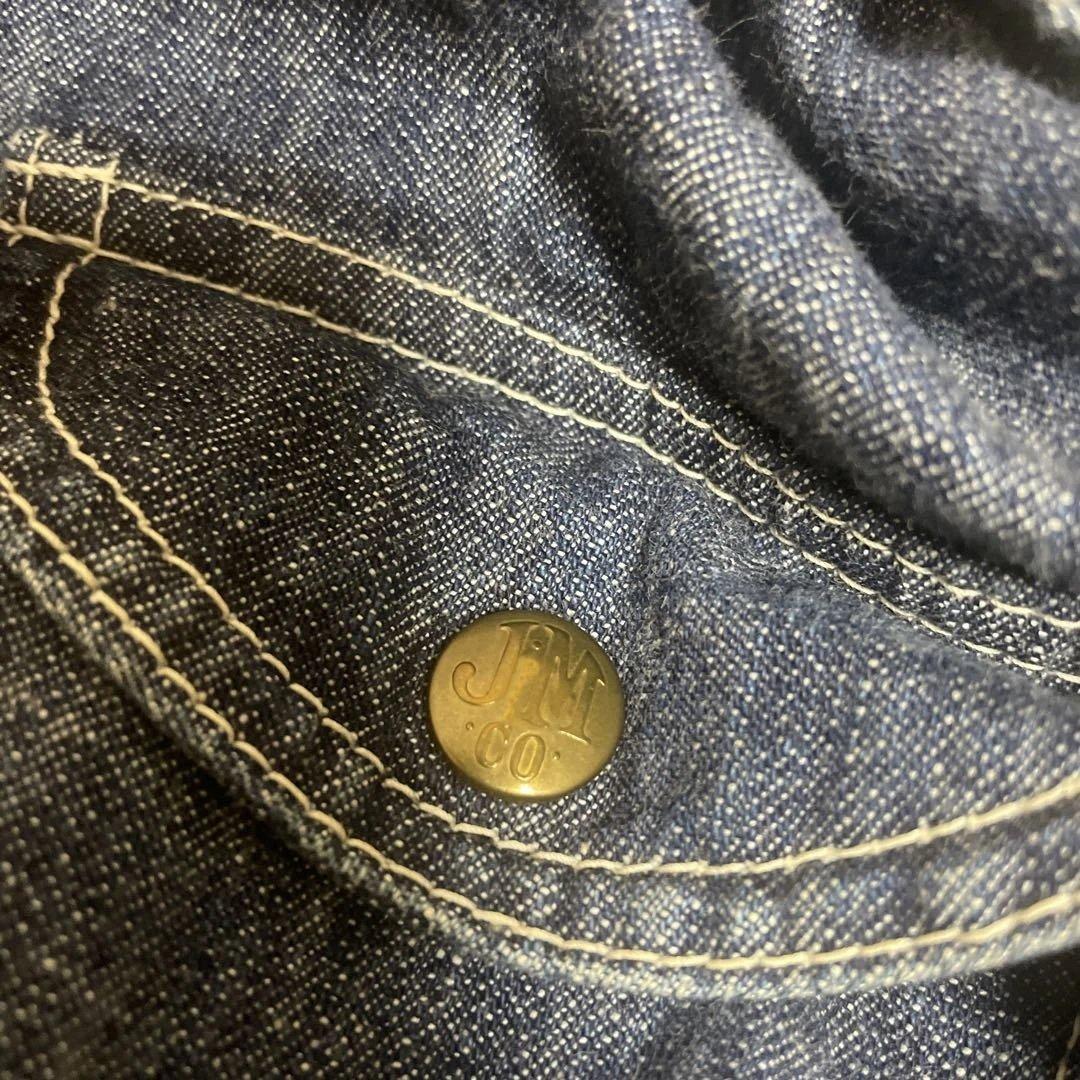 【美品】JOE McCOY 8hour unionデニム オーバーオール つなぎ