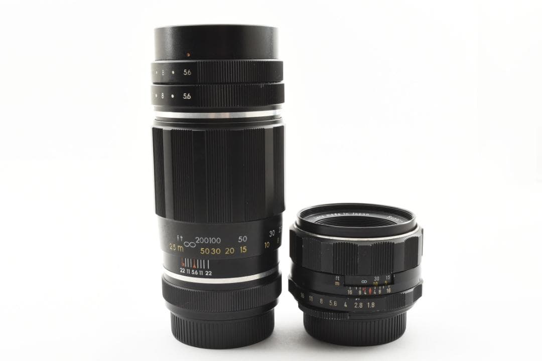 【お得な2点セット】Super Takumar 55mm 200mm SO262