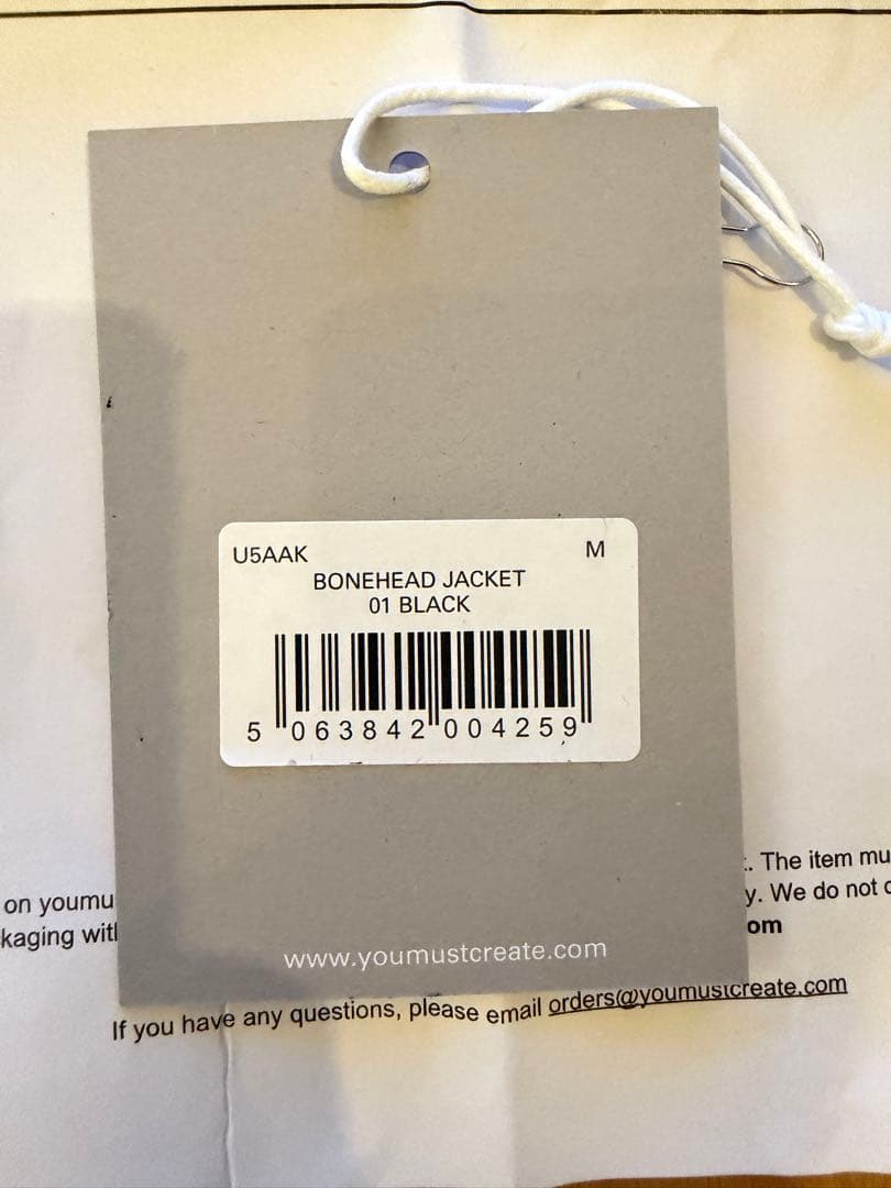 oasis リアム着用YMC Bonehead Jacket Black M