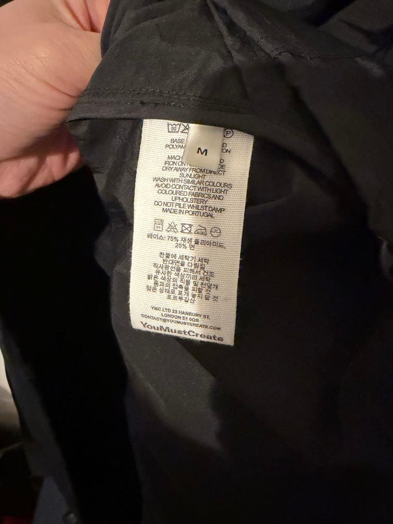 oasis リアム着用YMC Bonehead Jacket Black M