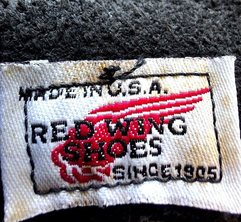 98年製 レッドウィング 8130 ブラッククローム 9D