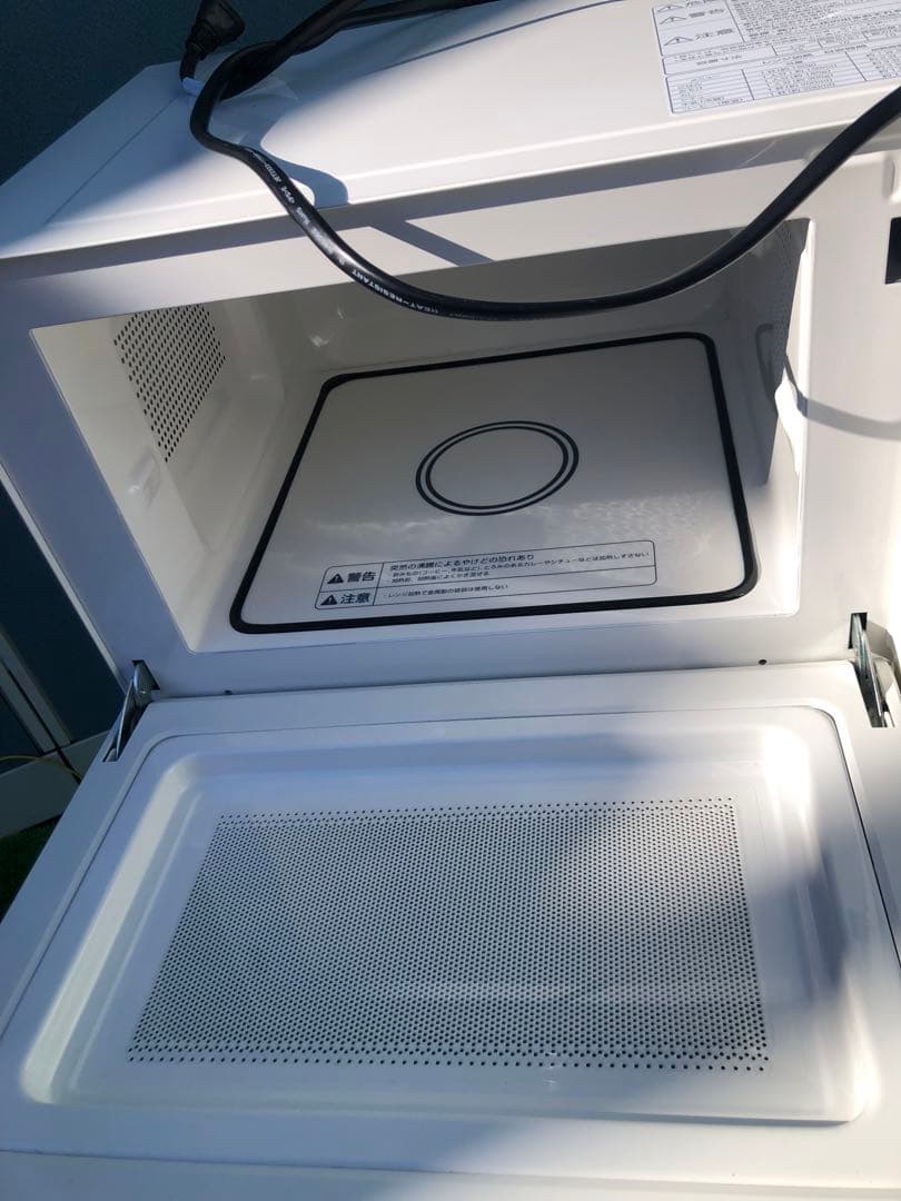 ⭐︎最終値下げ⭐︎【美品】 無印良品 電子レンジ ホワイト 白 MJ-SER18A