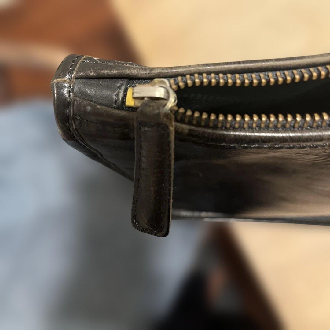 最終値下げ　フェリージ　黒　オールレザー ビジネスバッグ