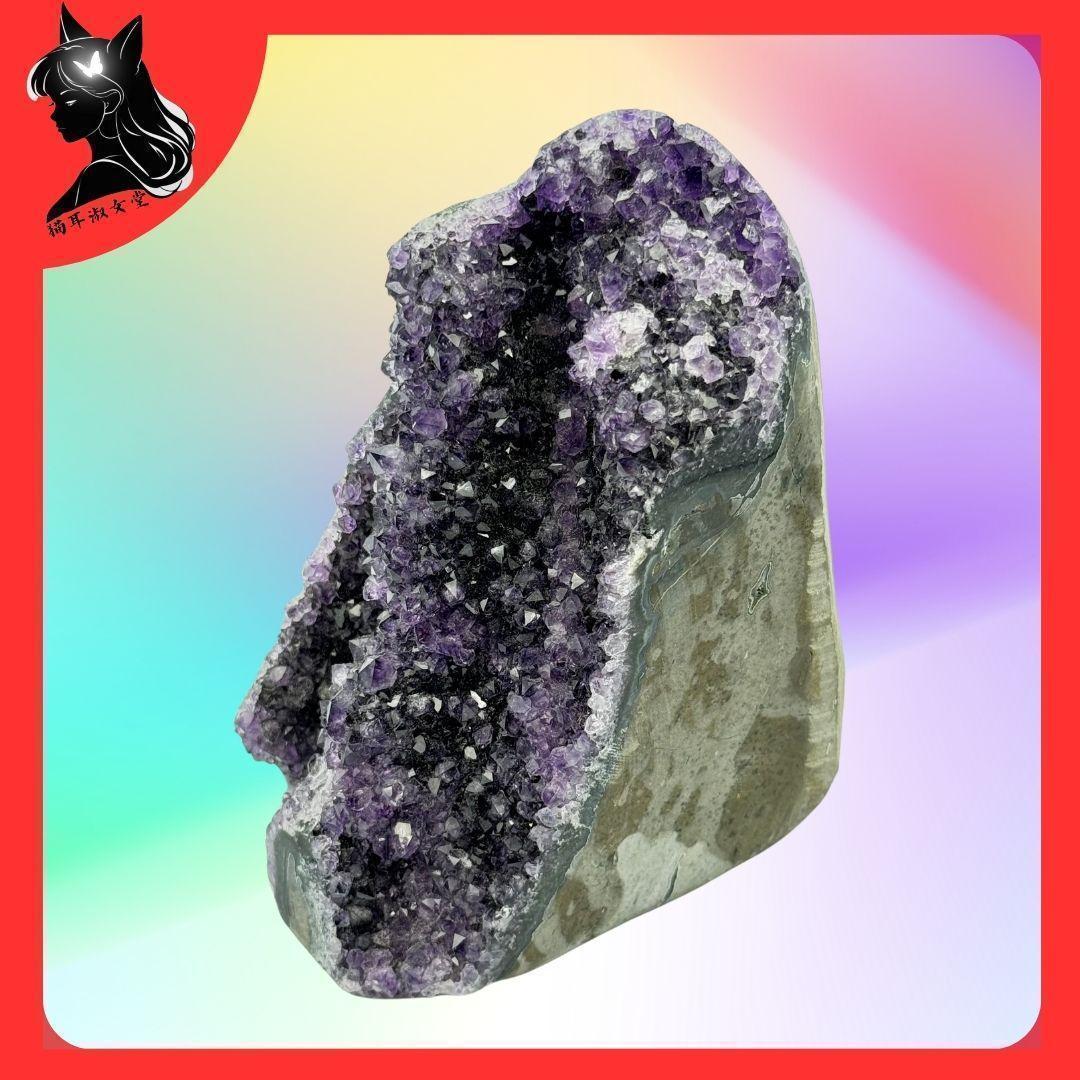 TANAKA・YA 天然 アメジスト クラスター 神秘 希少 原石 インテリア