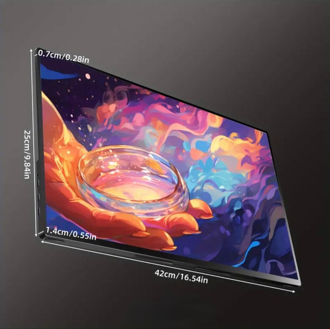 新品未使用Ingknok 18.5インチモバイルモニターFHDモバイルモニター