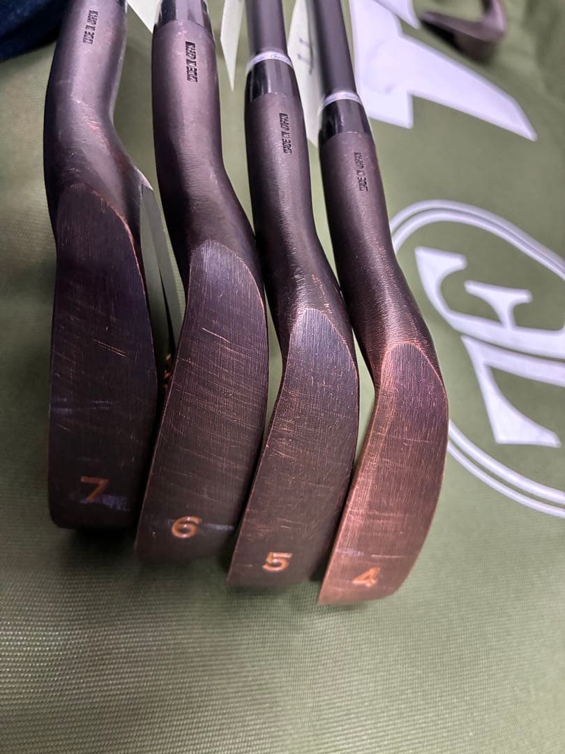 希少 NOOG (ノーグ) ワンレングスアイアン 7本セット