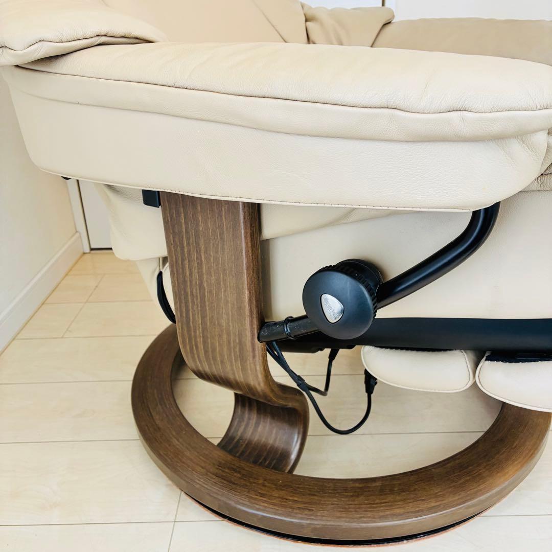 【状態良好】希少　EKORNESエコーネス ストレスレスチェア　レノ　電動タイプ