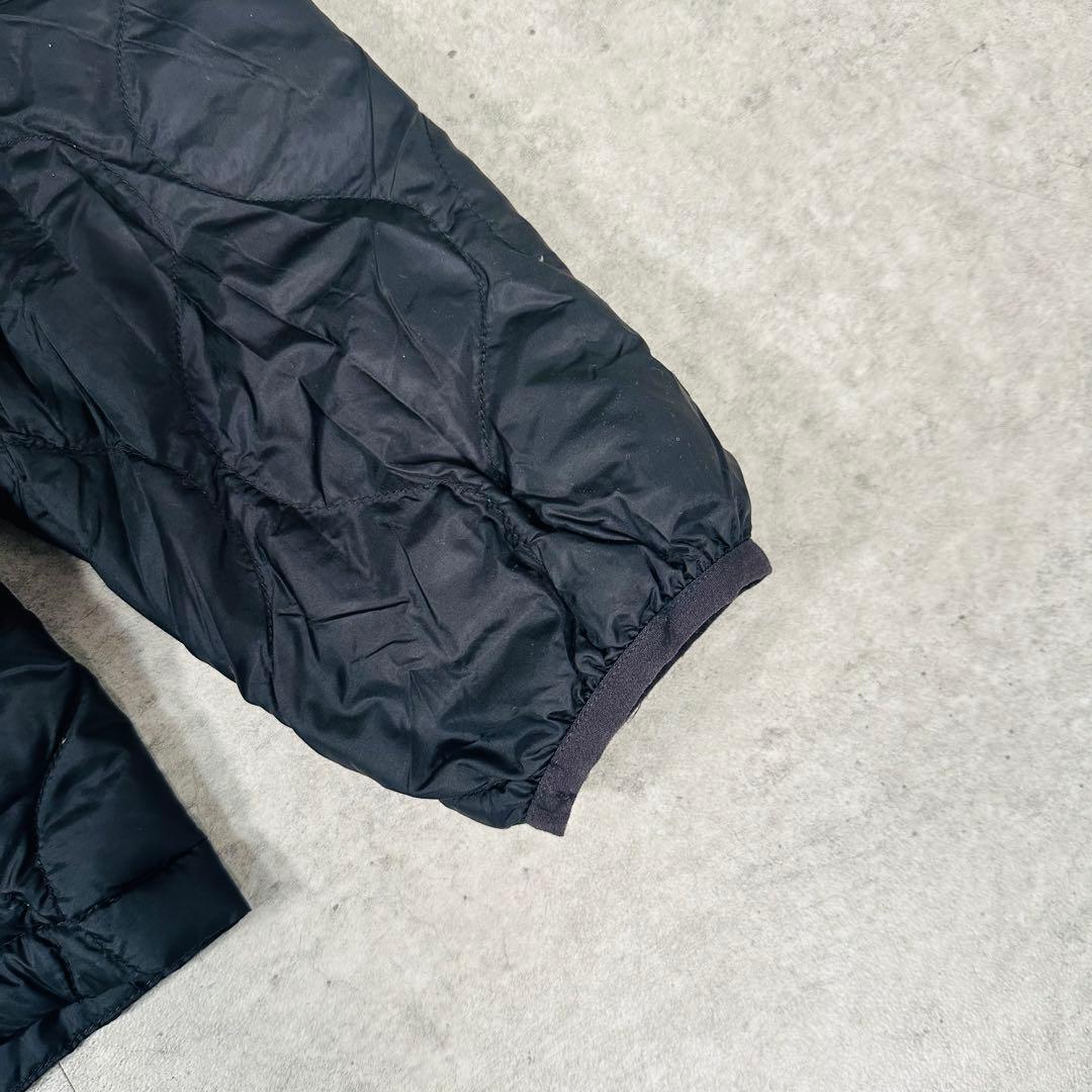 NANGA ナンガ 焚火キルトダウンカーディガン インナーダウンジャケット 黒