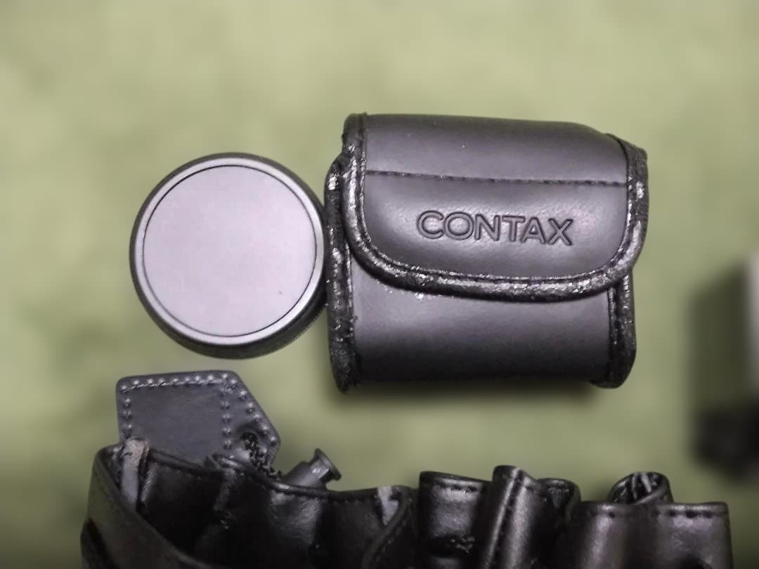 ル*カ様 CONTAX G1本体,レンズ2本,純正フラッシュ,汎用ケース付き