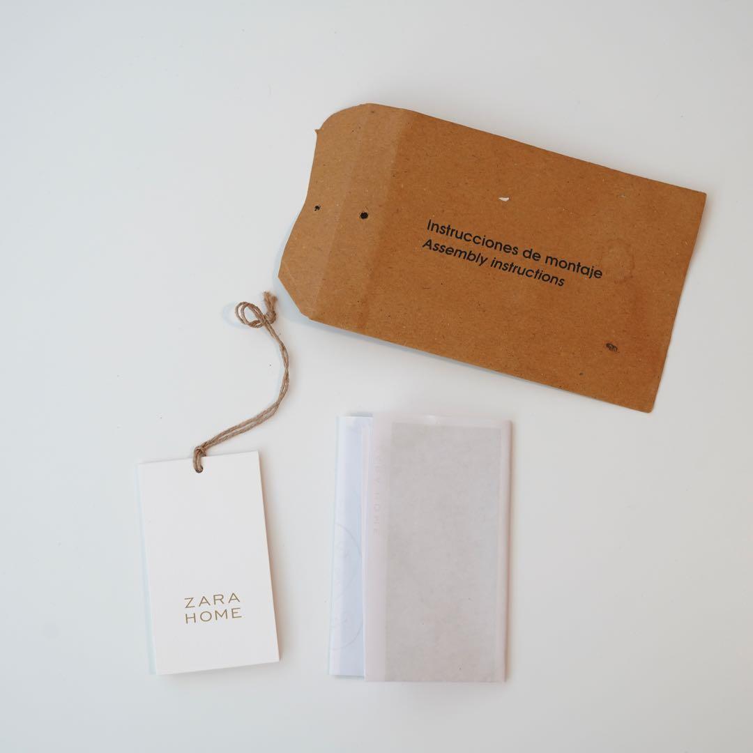 ZARA  ザラホーム ベベル ウッドテーブル 70 x 46 x 60