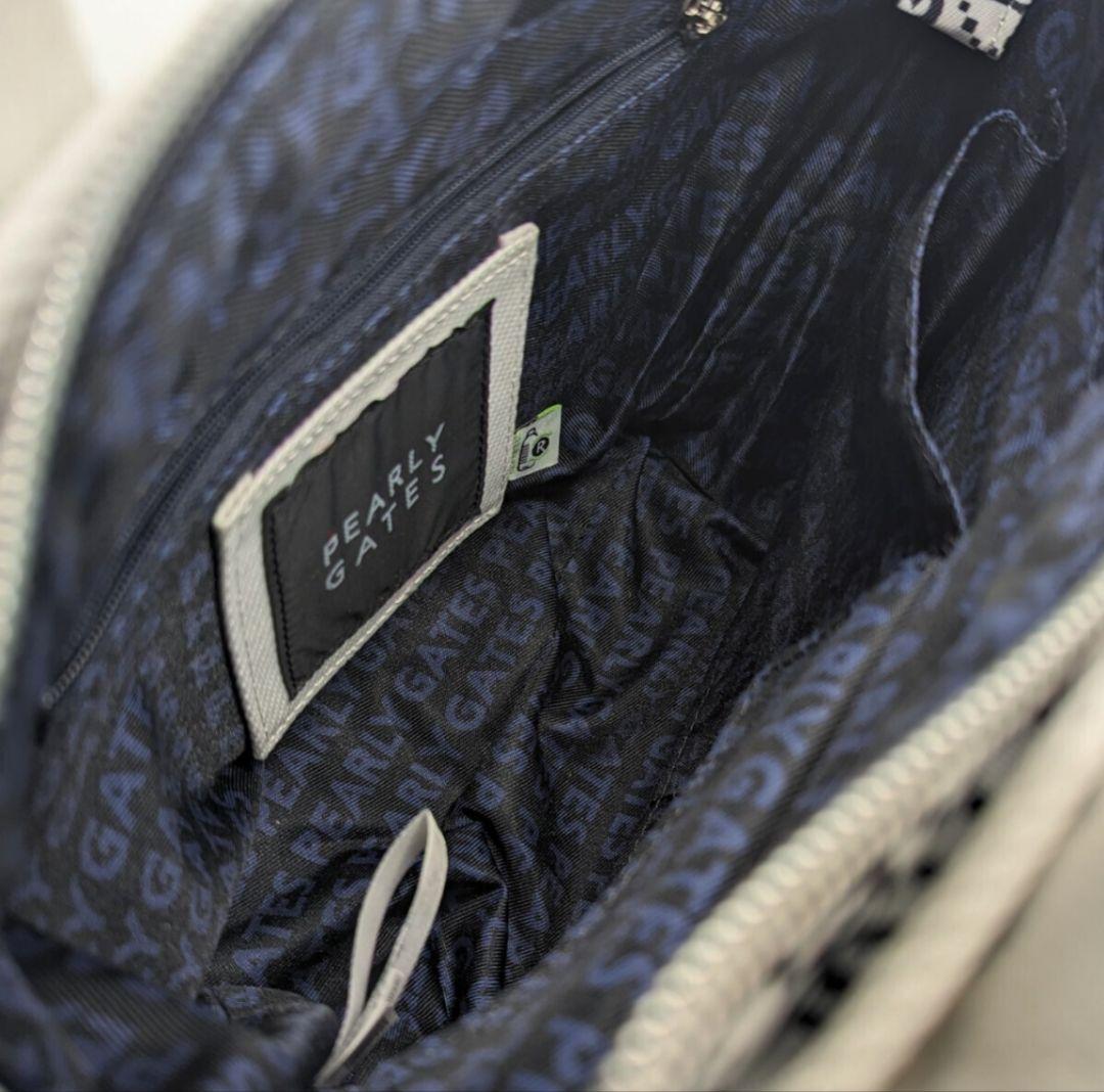 ★新品正規品 パーリーゲイツモノグラム柄 カートバッグ unisex ポーチ付き