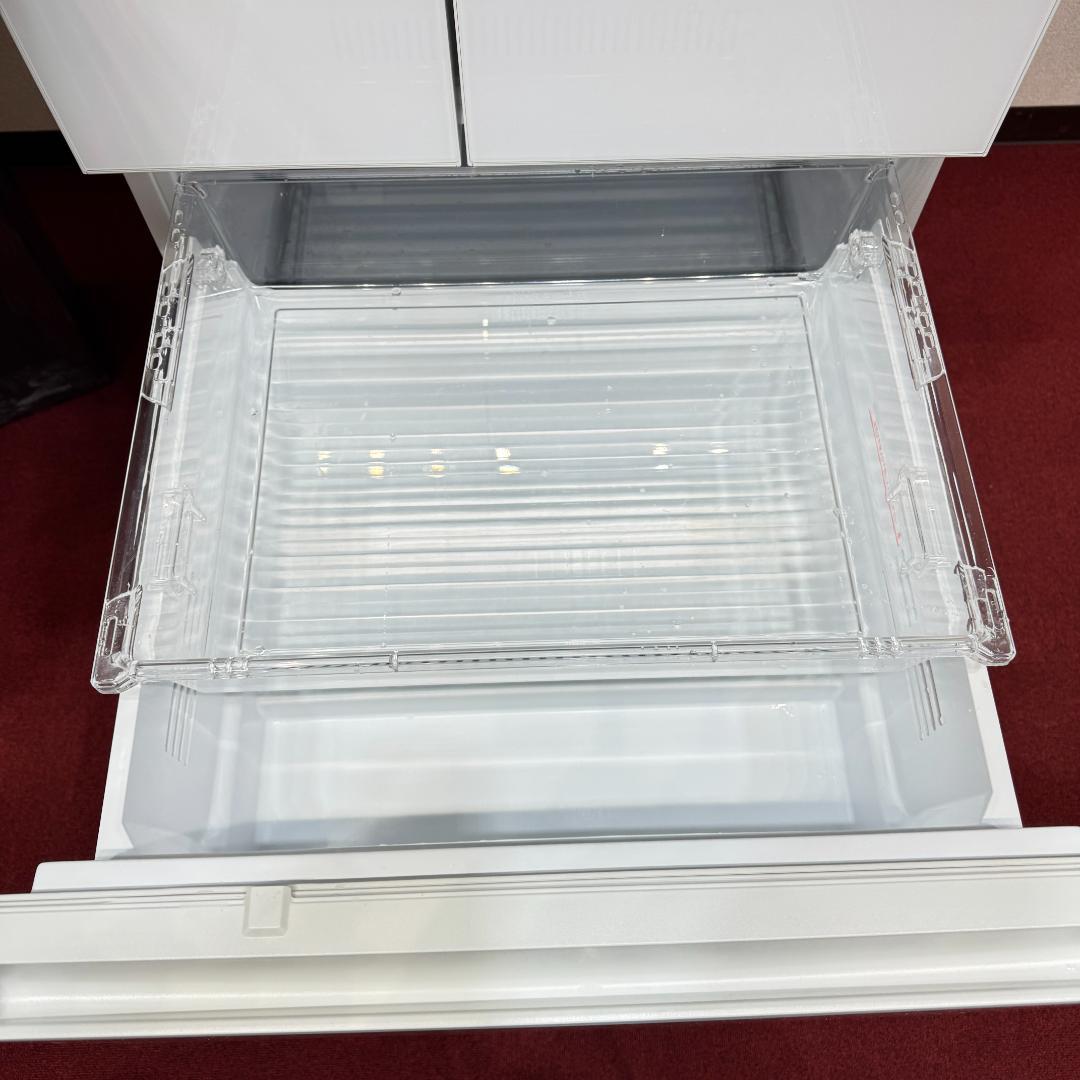 東京23区送料無料　美品パナソニック455L　2019年製ガラスドア　製氷機付き