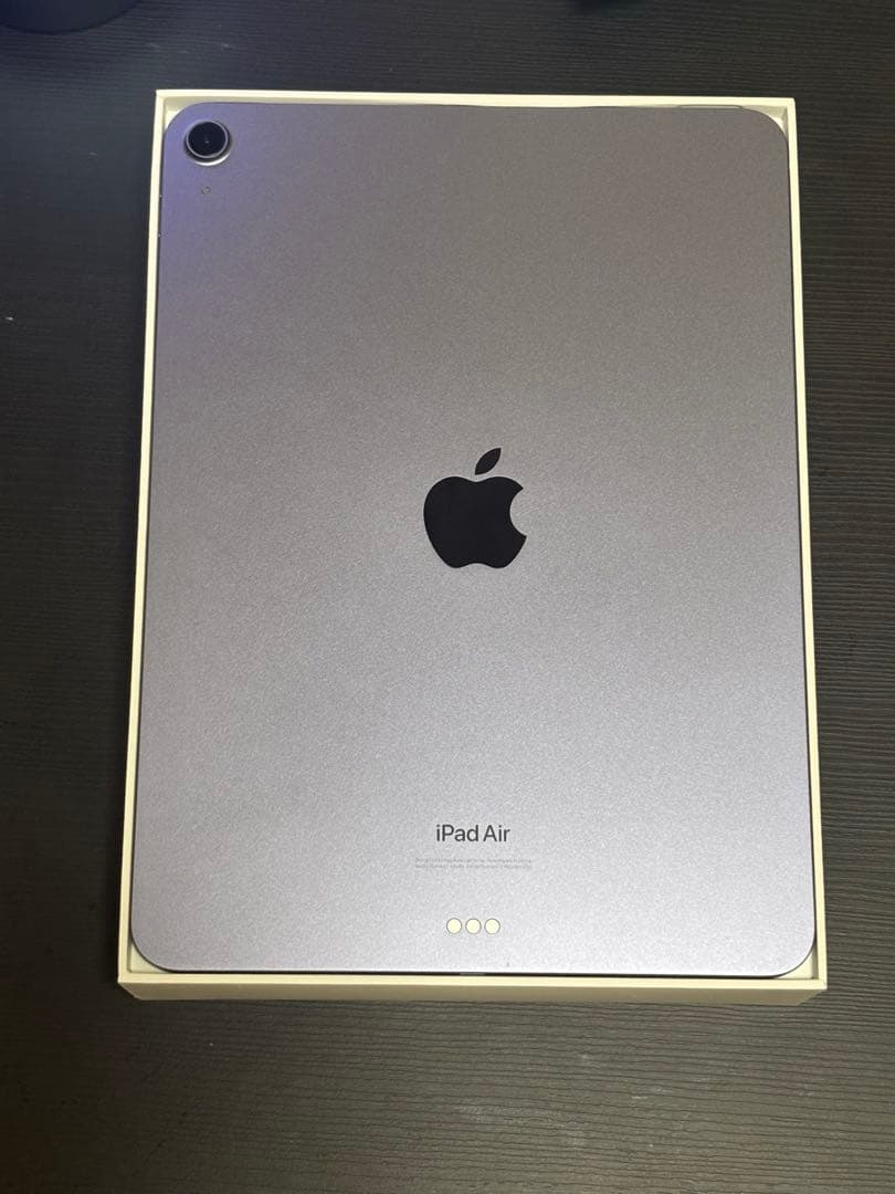 【最大容量100％】iPad Air(5世代)Wi-Fi パープル 256GB