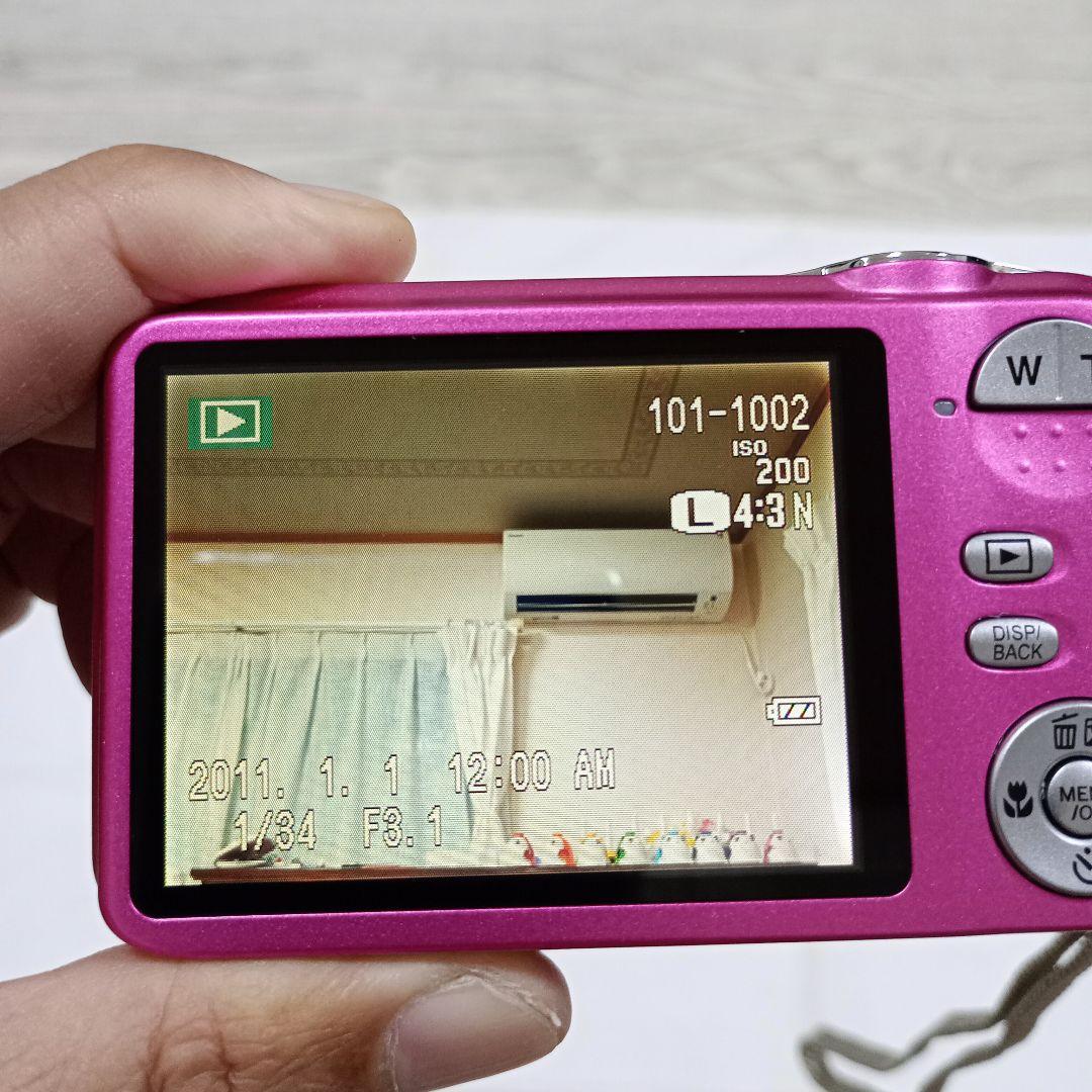 【美品】富士フイルムFUJIFILM FINEPIX JV250デジカメ　ピンク