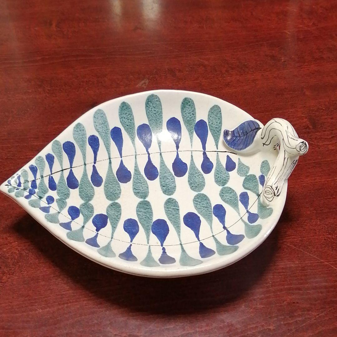 『グスタフスベリ/スティグ・リンドベリ　ファイアンスプレート』