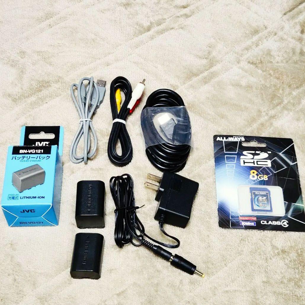 ★JVC ビクター エブリオ GZ-HM670 Everio ビデオカメラ