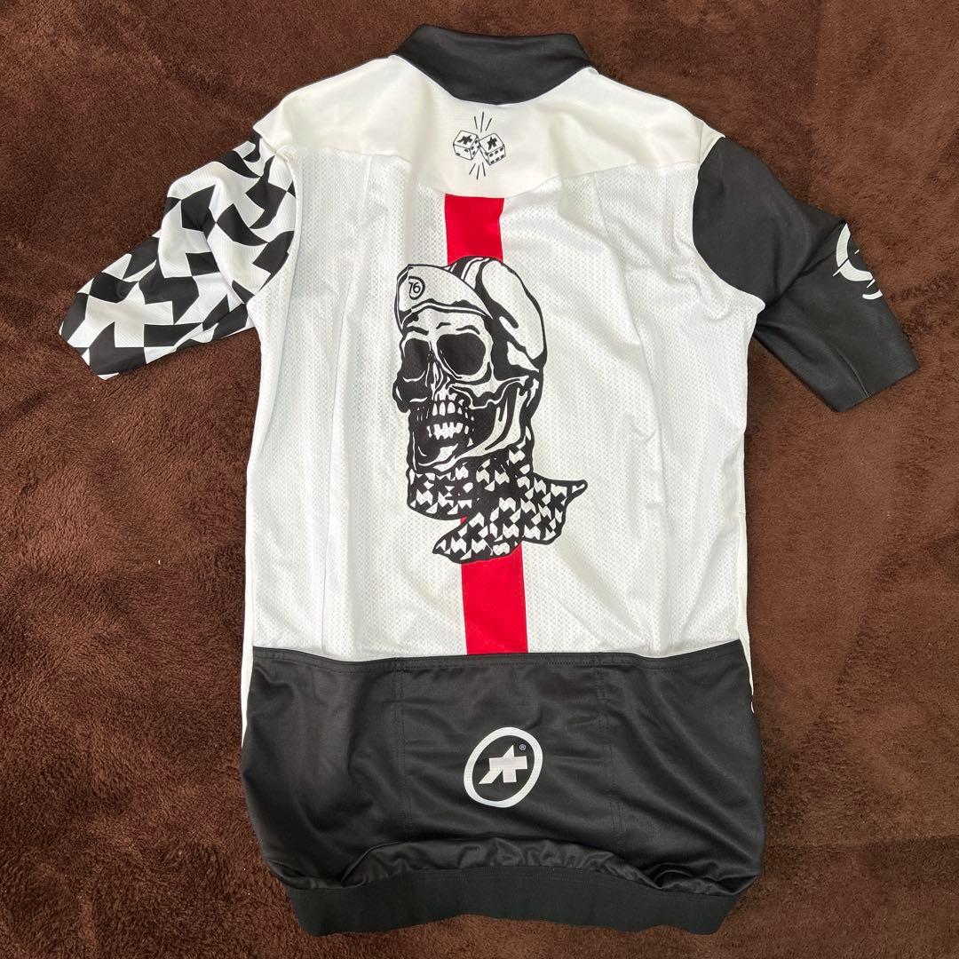 assos スピードクラブ　M スカルデザイン サイクルジャージ