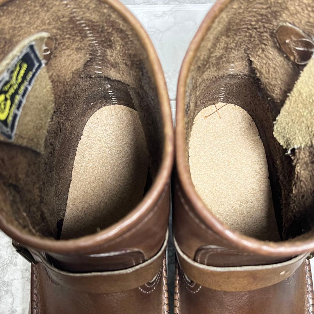 【極美品】CHIPPEWA USA製　モックトゥ　エンジニアブーツ　9D 27㎝