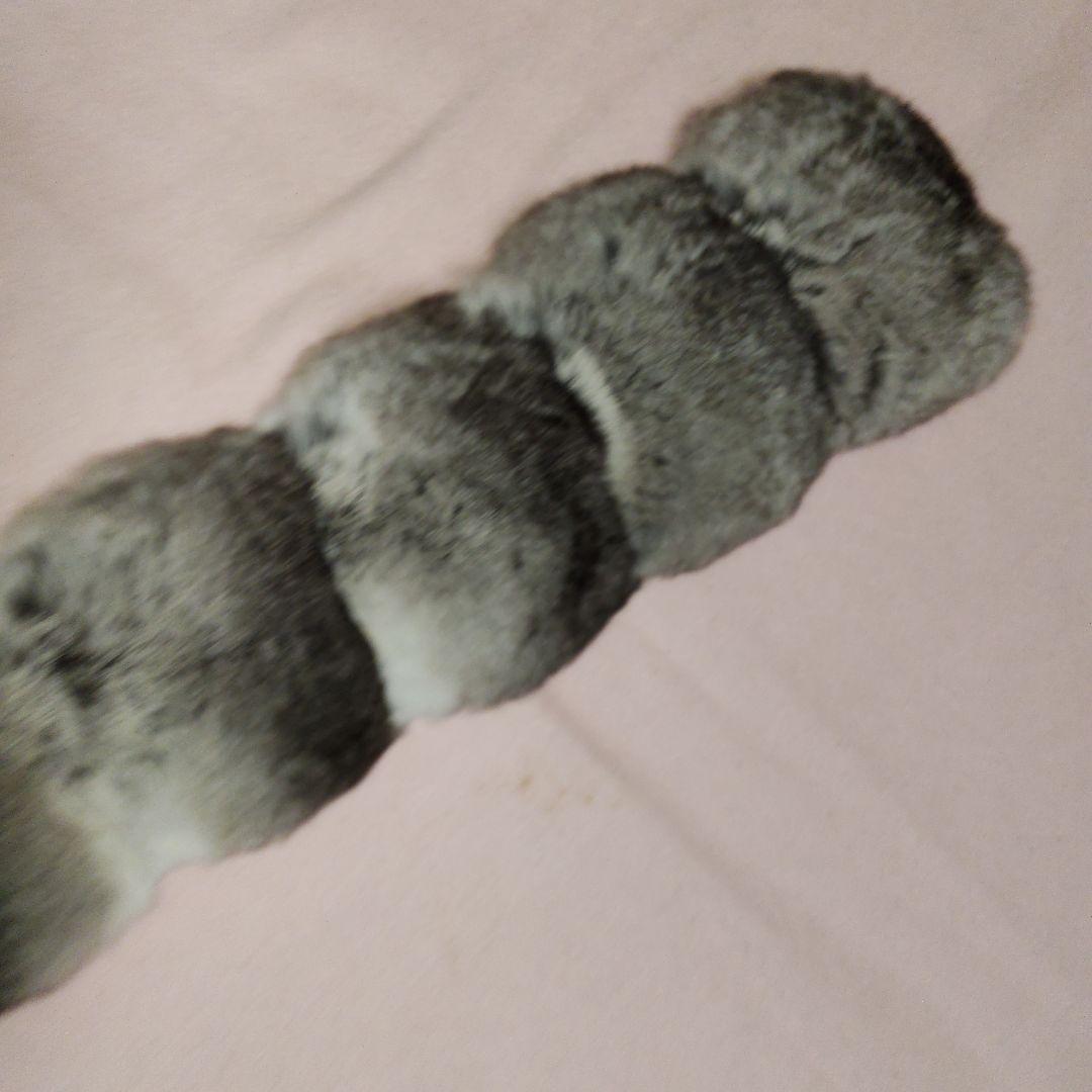 チンチラマフラーショール、、極美品