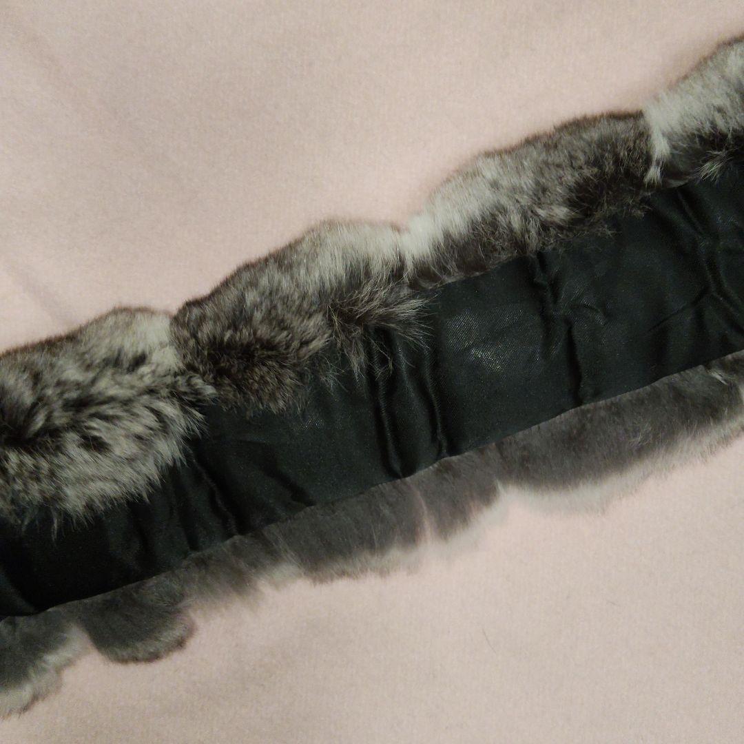 チンチラマフラーショール、、極美品